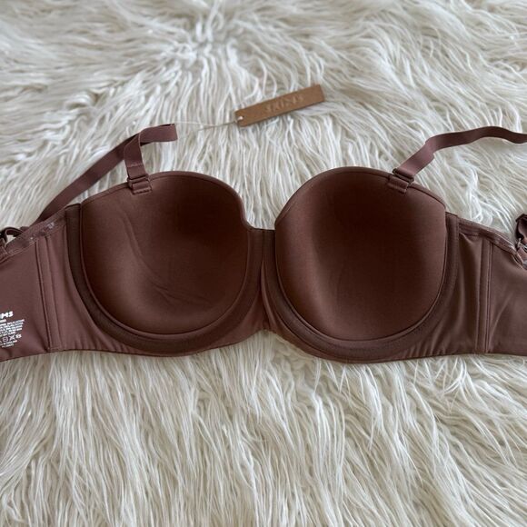 Skims Fits Everybody Strapless Bra Jasper Size 32DDD - Picture 5 of 8